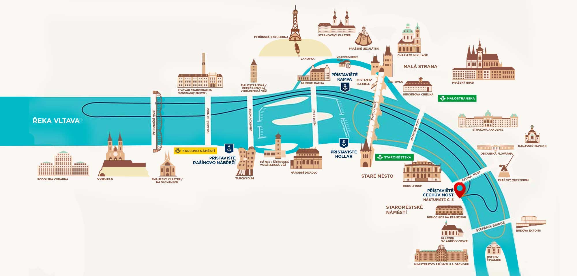 Fahrplan - Routenkarte